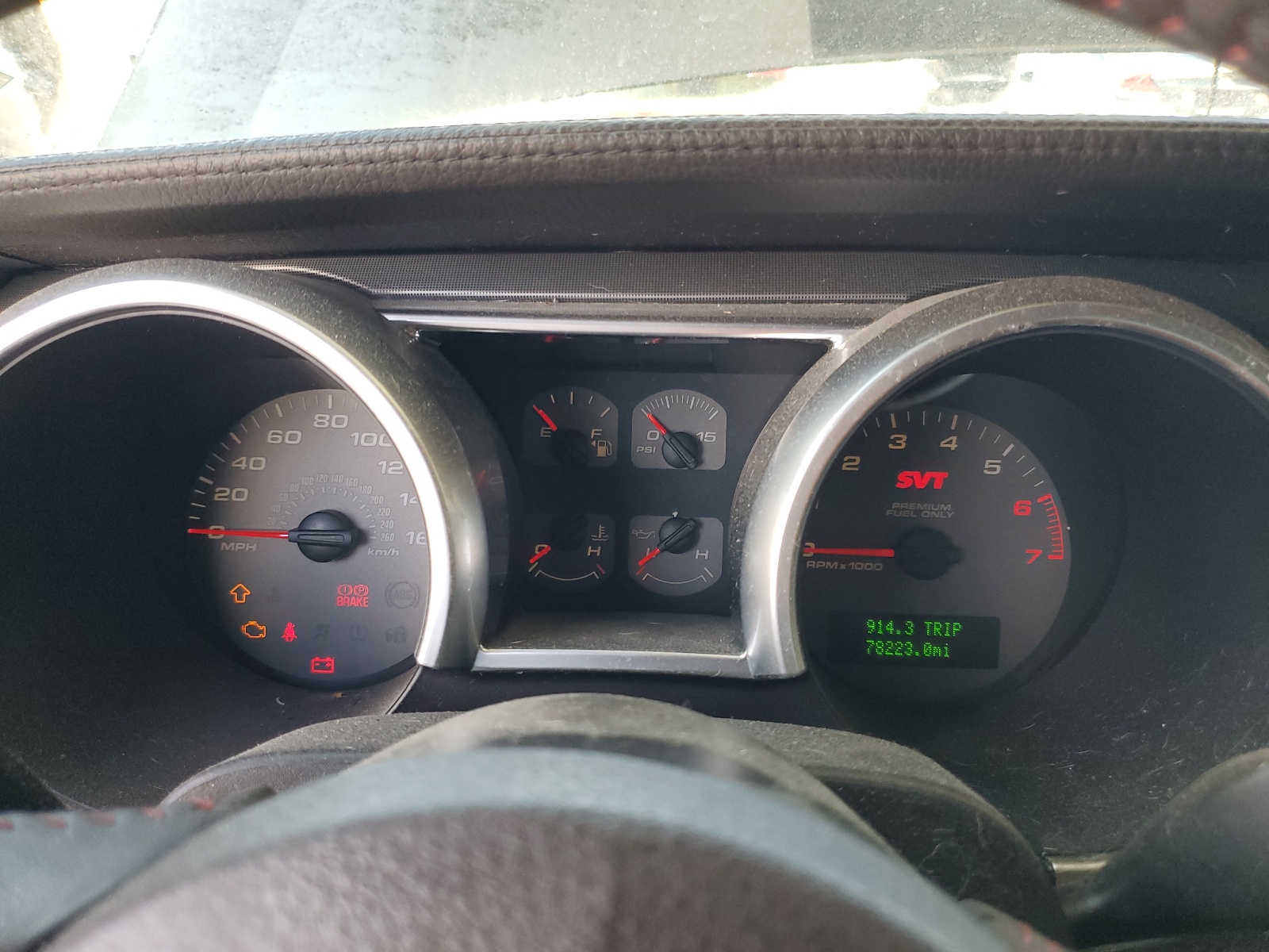 1ZVHT88S185130167 2008 Ford Mustang Shelby Gt500