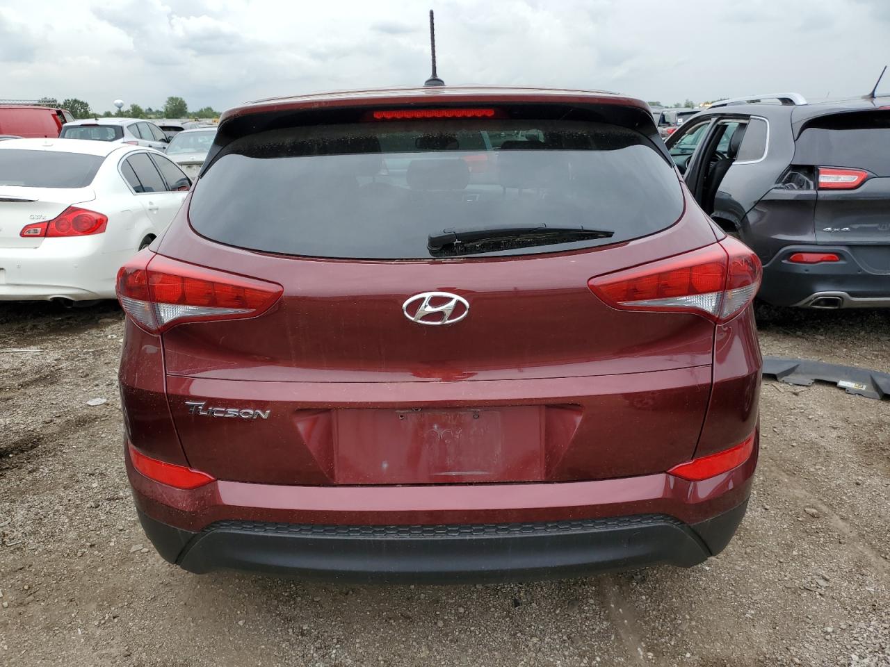 2017 Hyundai Tucson Se VIN: KM8J23A4XHU414310 Lot: 62091474