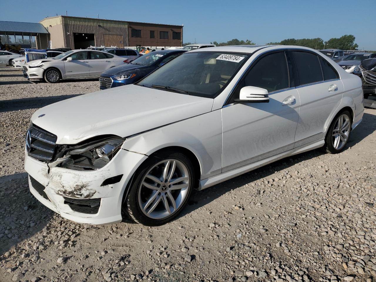 VIN WDDGF4HB7ER315851 2014 MERCEDES-BENZ C-CLASS no.1