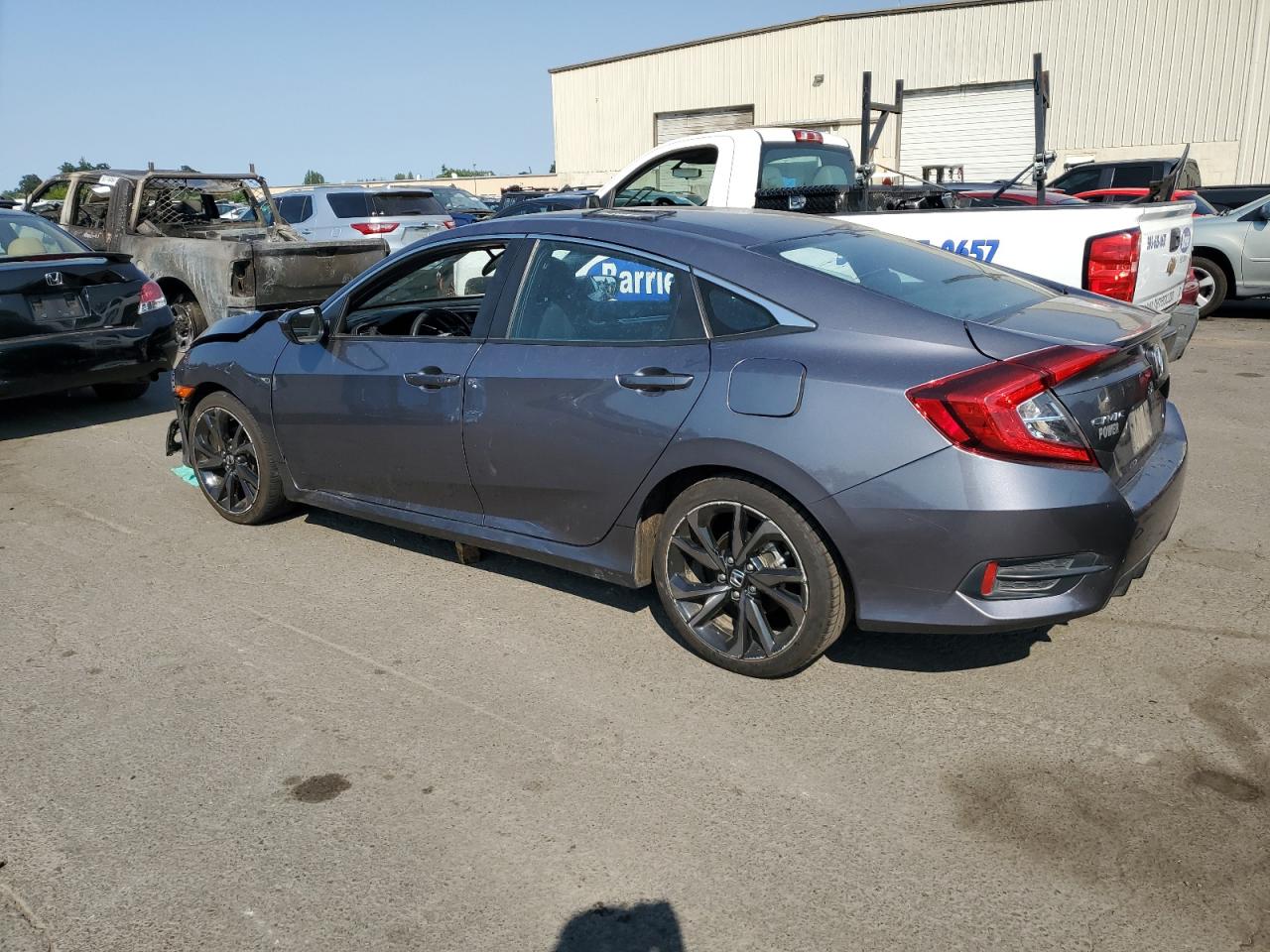 VIN 19XFC2F81ME201820 2021 HONDA CIVIC no.2