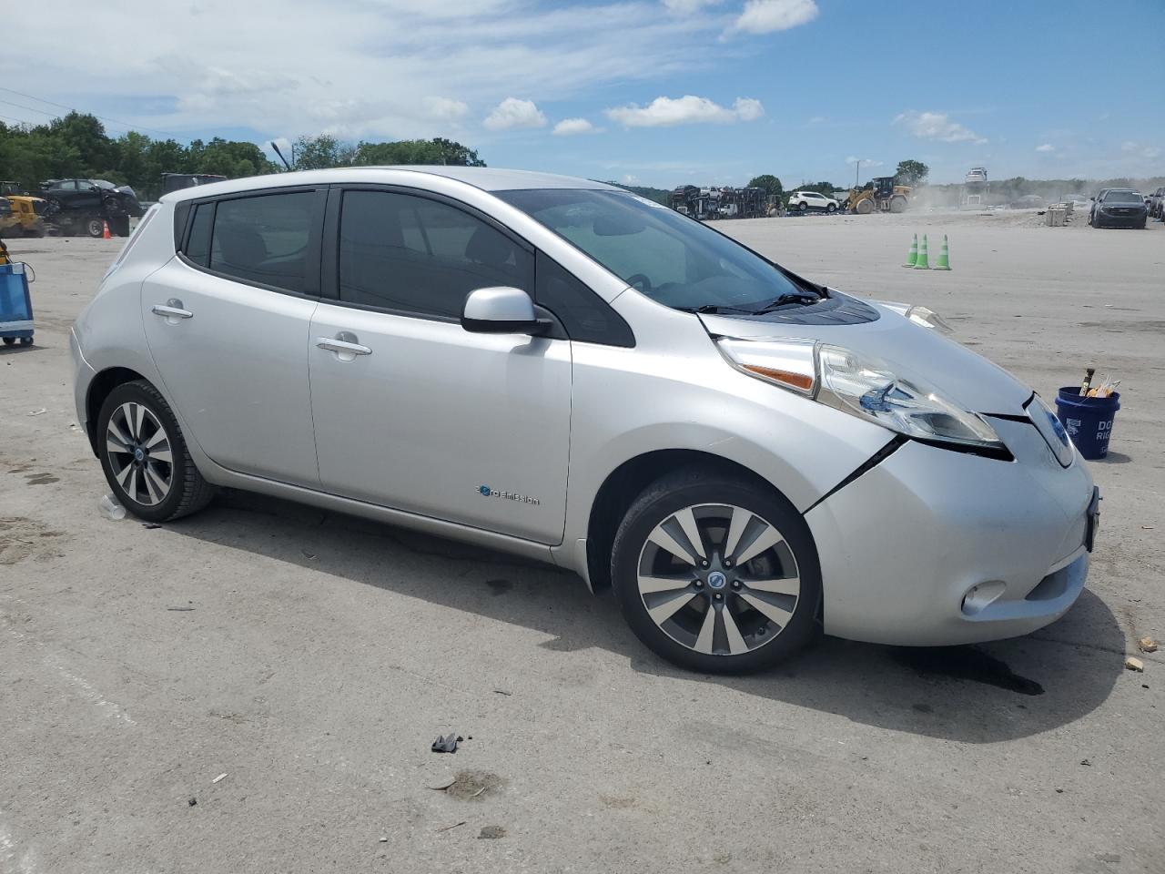 2013 Nissan Leaf S VIN: 1N4AZ0CP5DC407356 Lot: 61955384