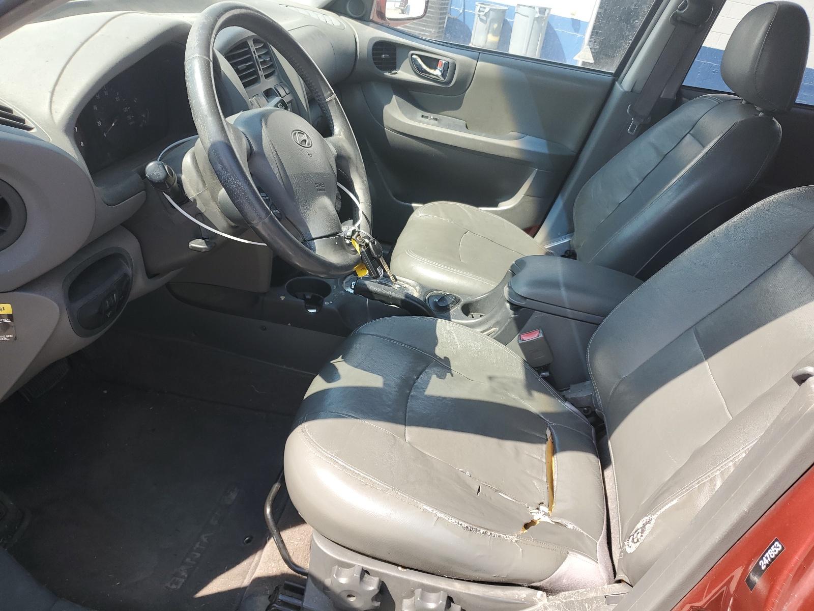 KM8SC73E04U798140 2004 Hyundai Santa Fe Gls