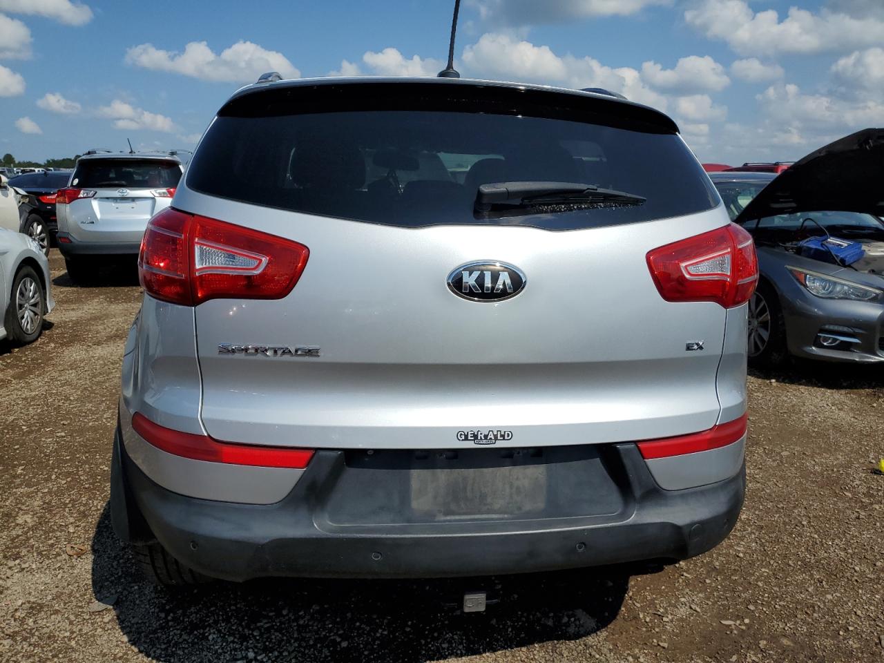 2013 Kia Sportage Ex VIN: KNDPC3A22D7495631 Lot: 61060234