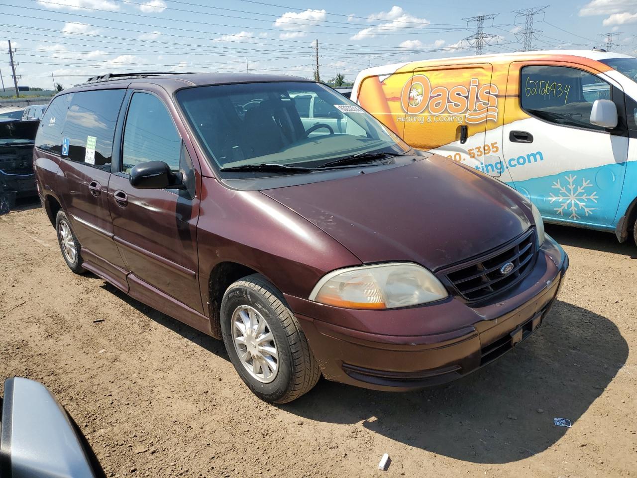 2000 Ford Windstar Lx VIN: 2FMZA5141YBA25109 Lot: 86814104