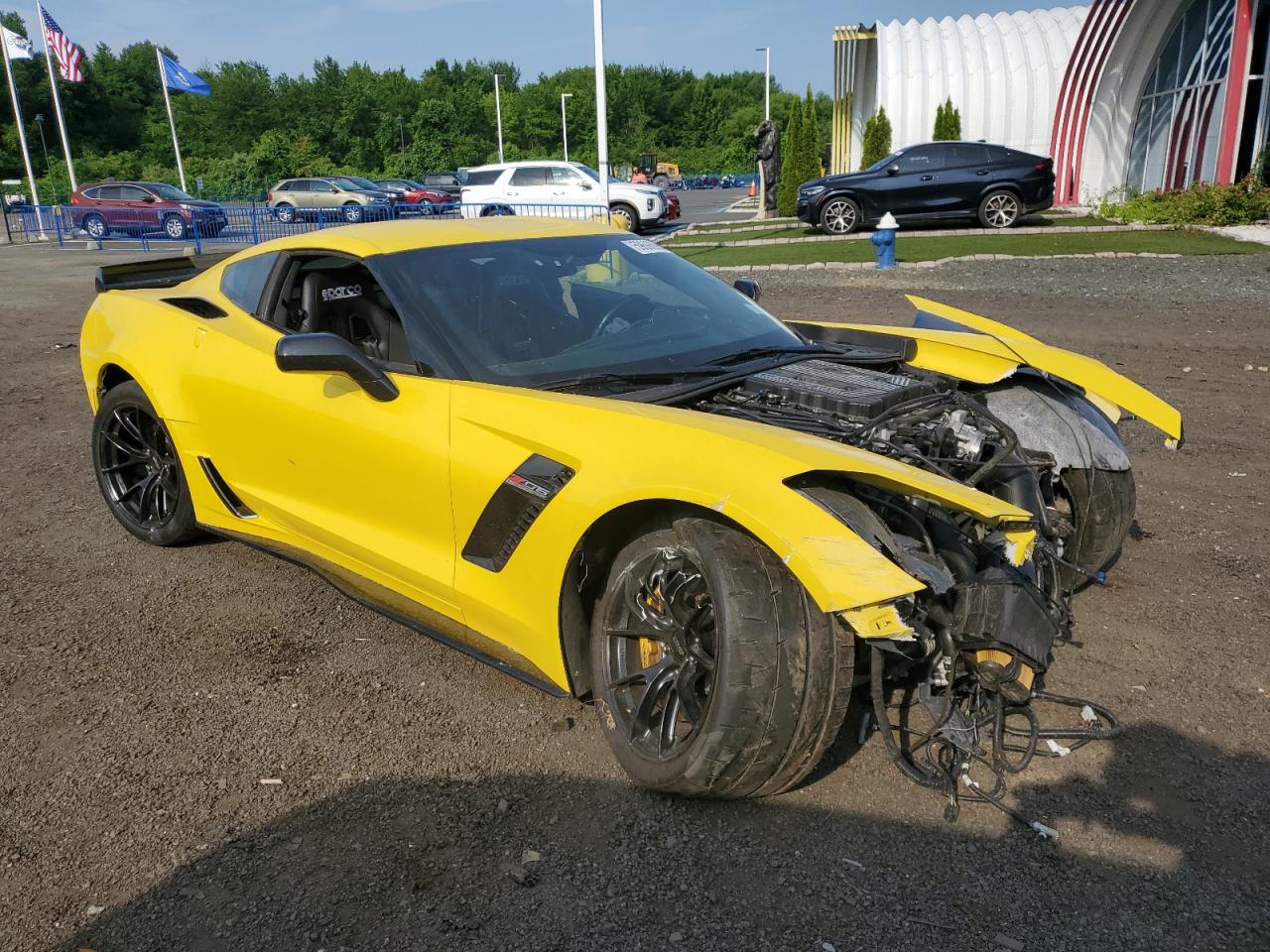 2018 Chevrolet Corvette Z06 3Lz vin: 1G1YT2D62J5600911