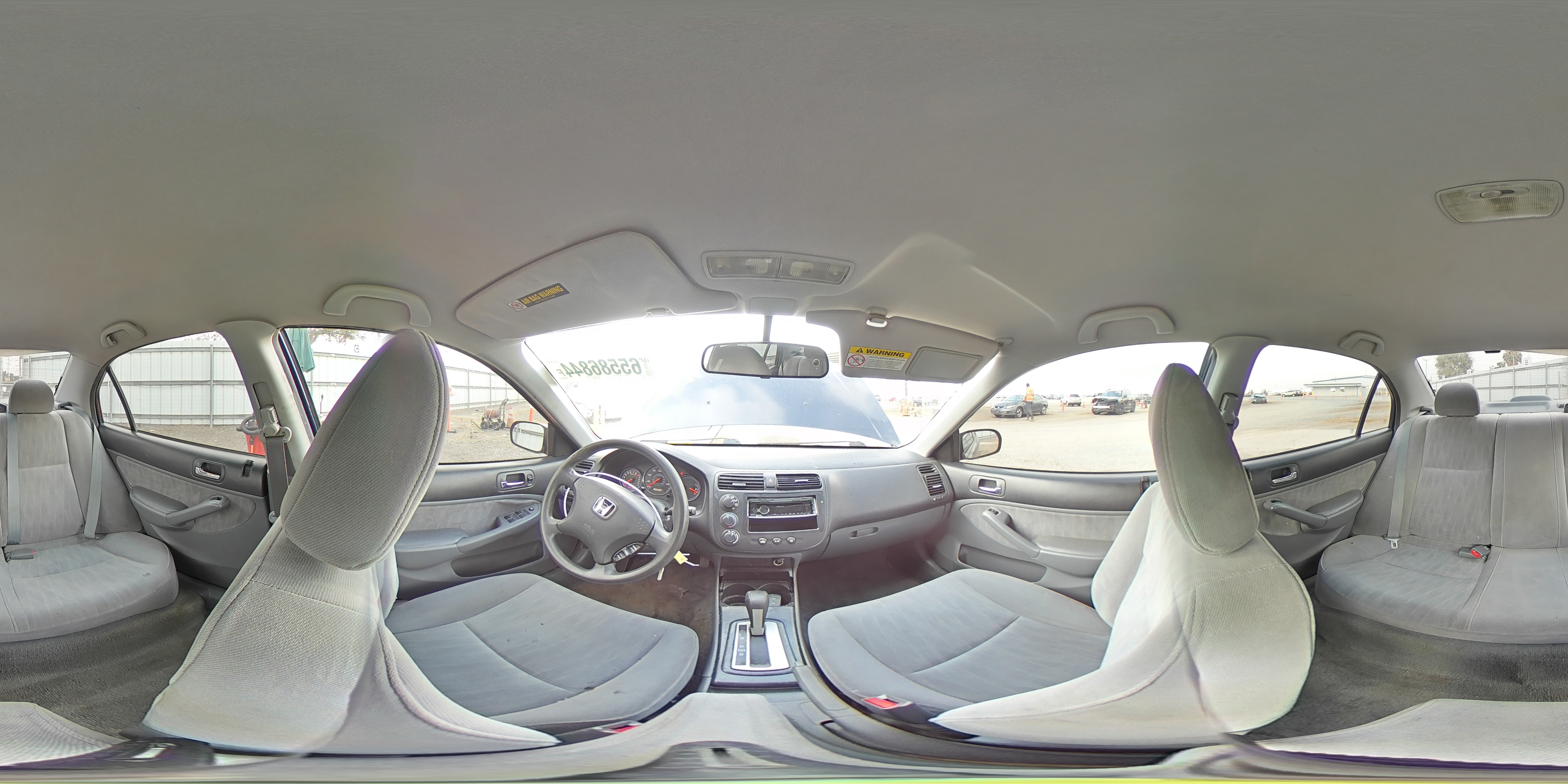 2003 Honda Civic Lx VIN: 2HGES16563H583555 Lot: 65586844