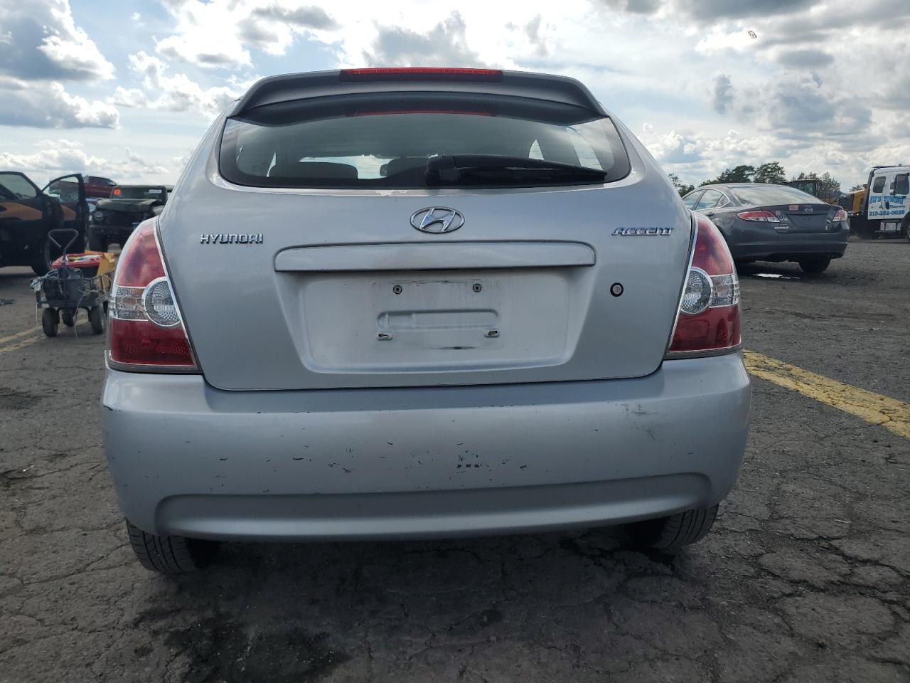 2010 Hyundai Accent Blue VIN: KMHCM3AC6AU161907 Lot: 64363874