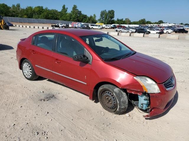  NISSAN SENTRA 2012 Красный