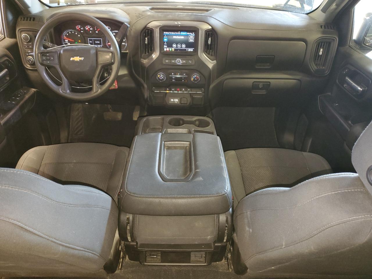 2021 Chevrolet Silverado K1500 Custom VIN: 1GCPYBEK9MZ396847 Lot: 64098464