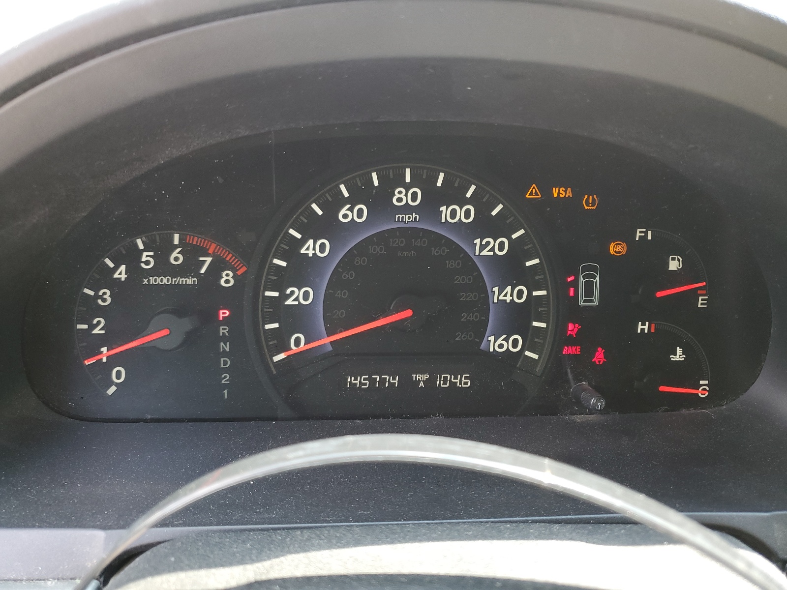 5FNRL38417B141694 2007 Honda Odyssey Ex