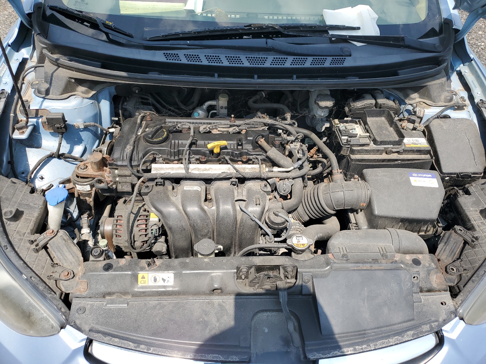 KMHDH4AE5CU227799 2012 Hyundai Elantra Gls