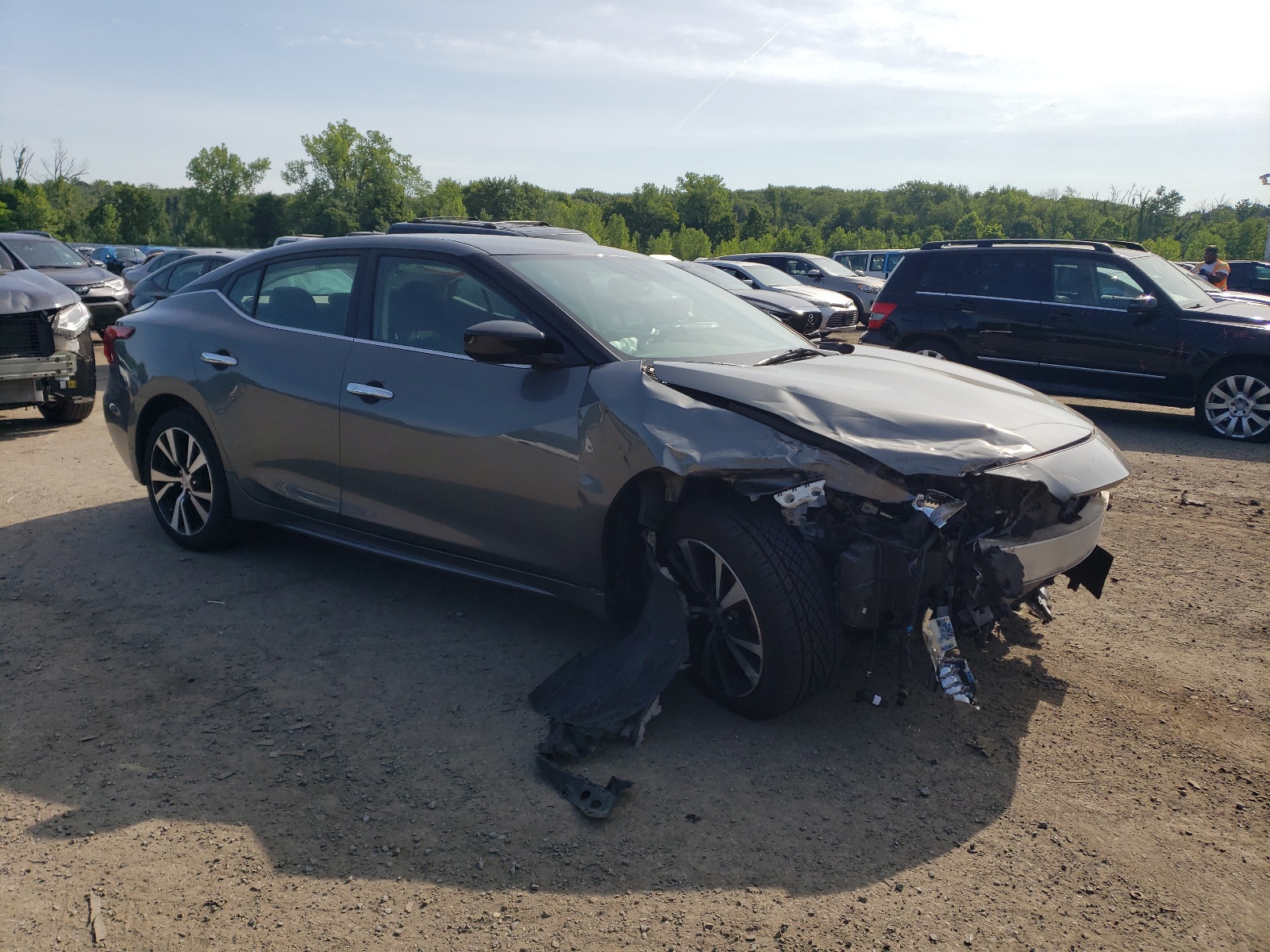 2017 Nissan Maxima 3.5S vin: 1N4AA6AP6HC452549