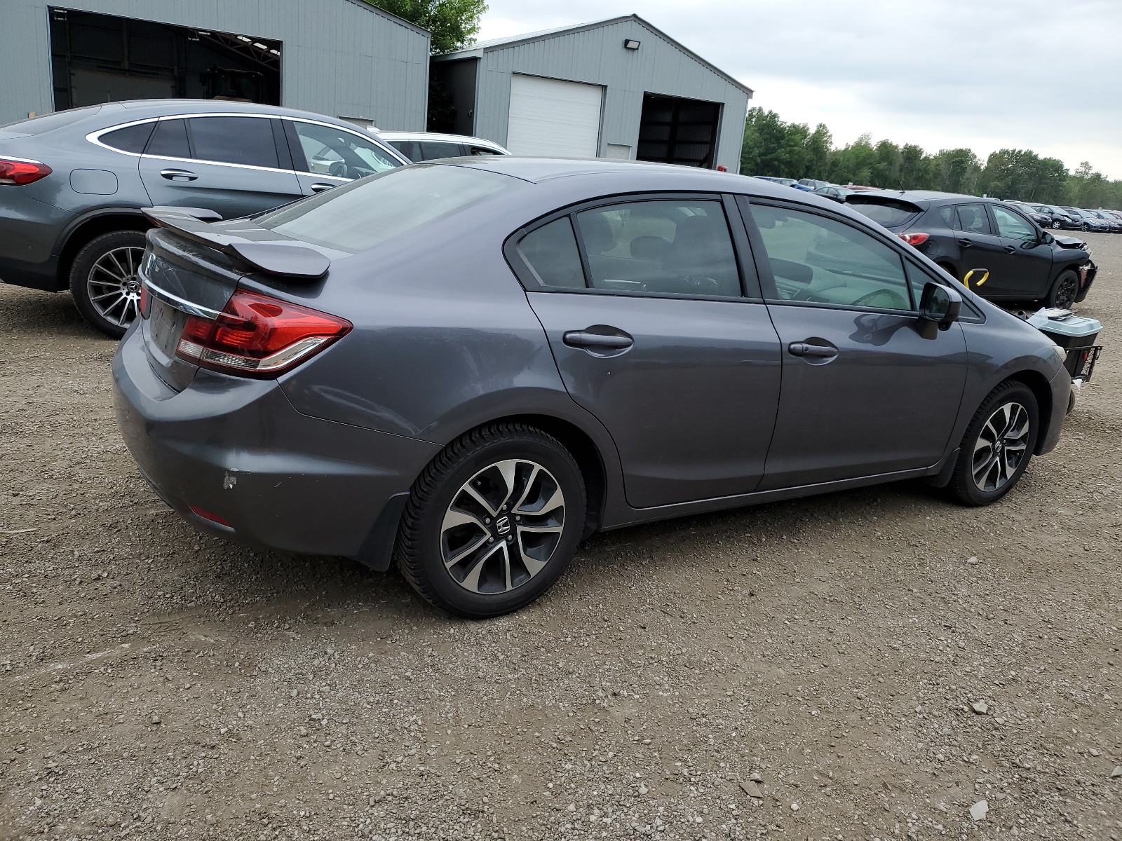 2HGFB2F57EH012850 2014 Honda Civic Lx