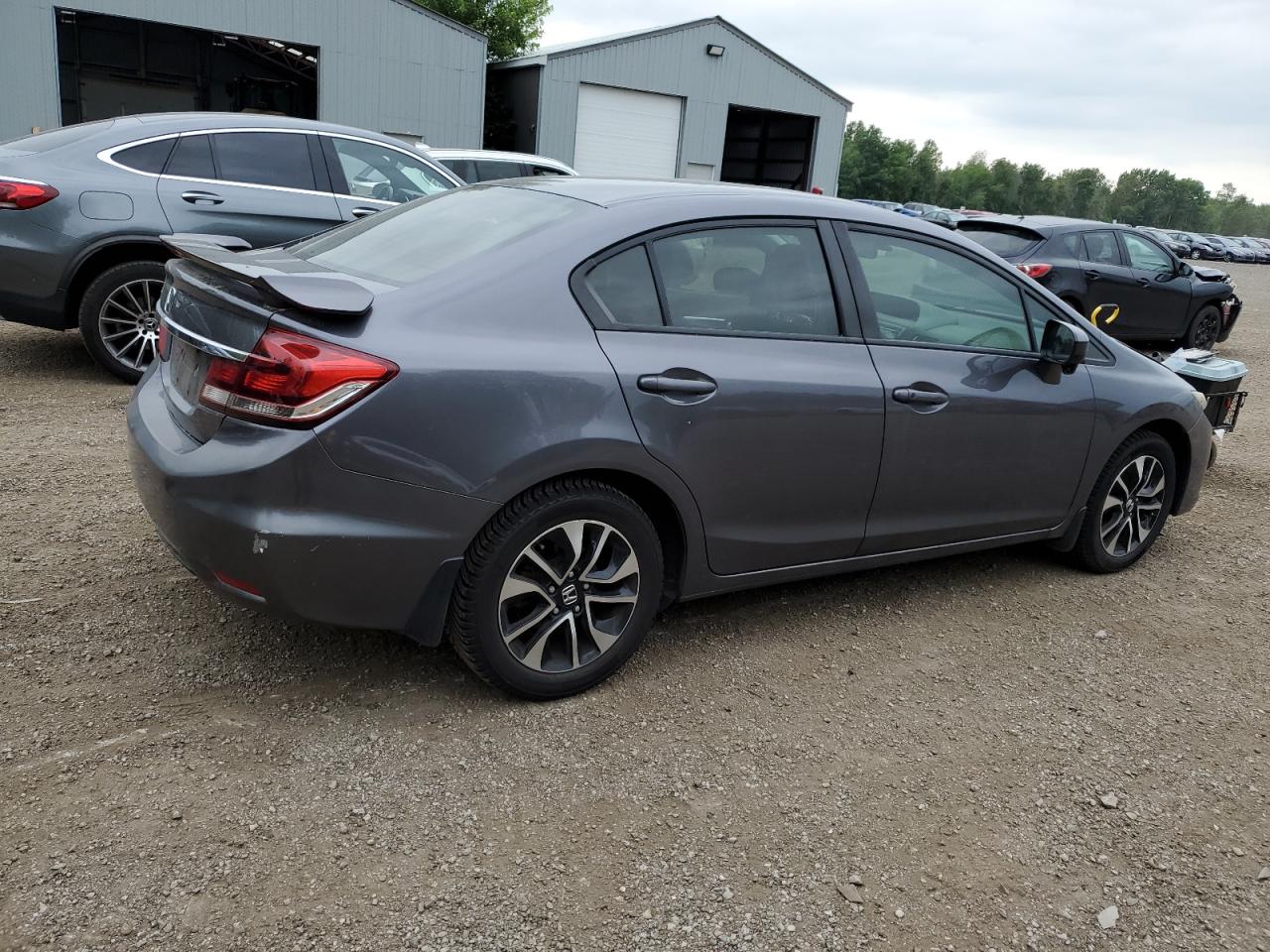 2014 Honda Civic Lx VIN: 2HGFB2F57EH012850 Lot: 61958684