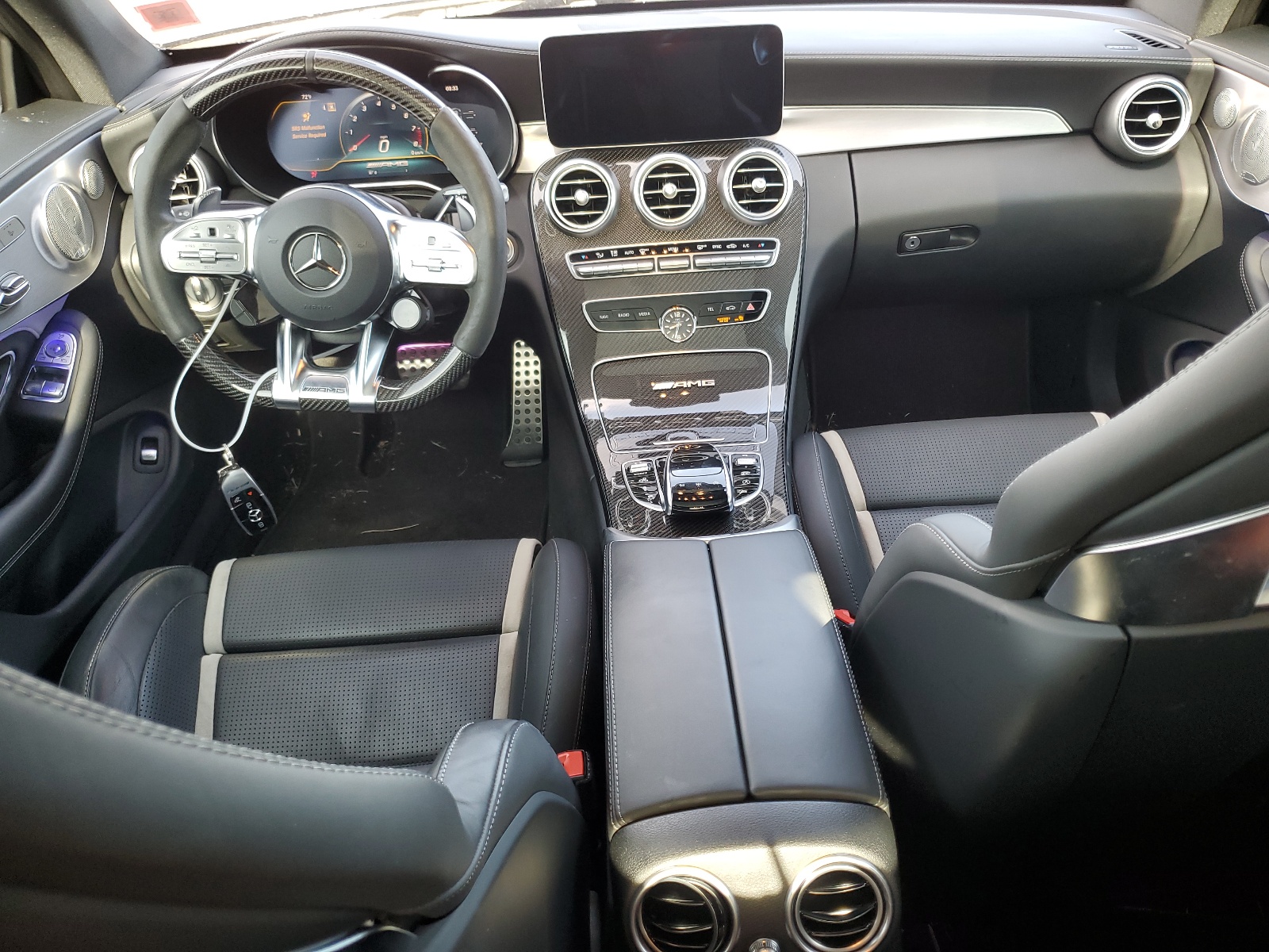 WDDWJ8HB5KF892442 2019 Mercedes-Benz C 63 Amg-S