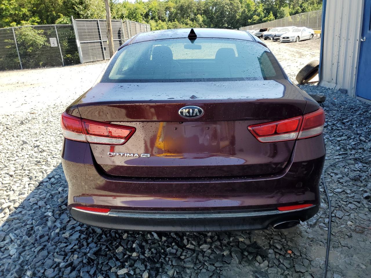 2017 Kia Optima Lx VIN: 5XXGT4L35HG156841 Lot: 61610074