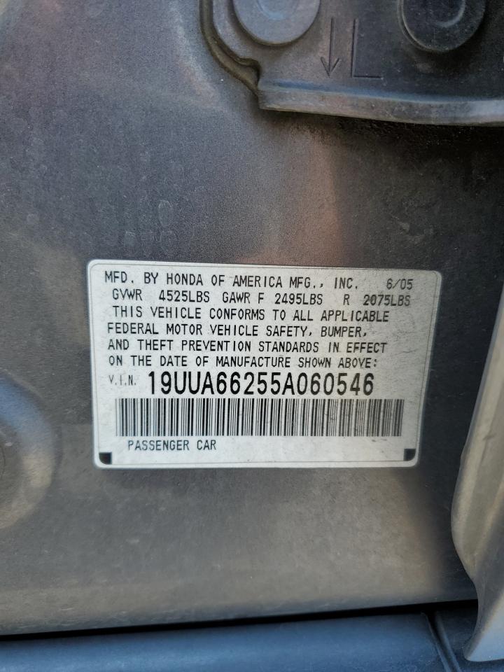 19UUA66255A060546 2005 Acura Tl