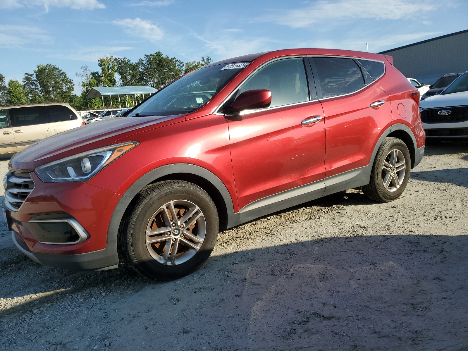 2017 Hyundai Santa Fe Sport vin: 5XYZTDLB1HG482437