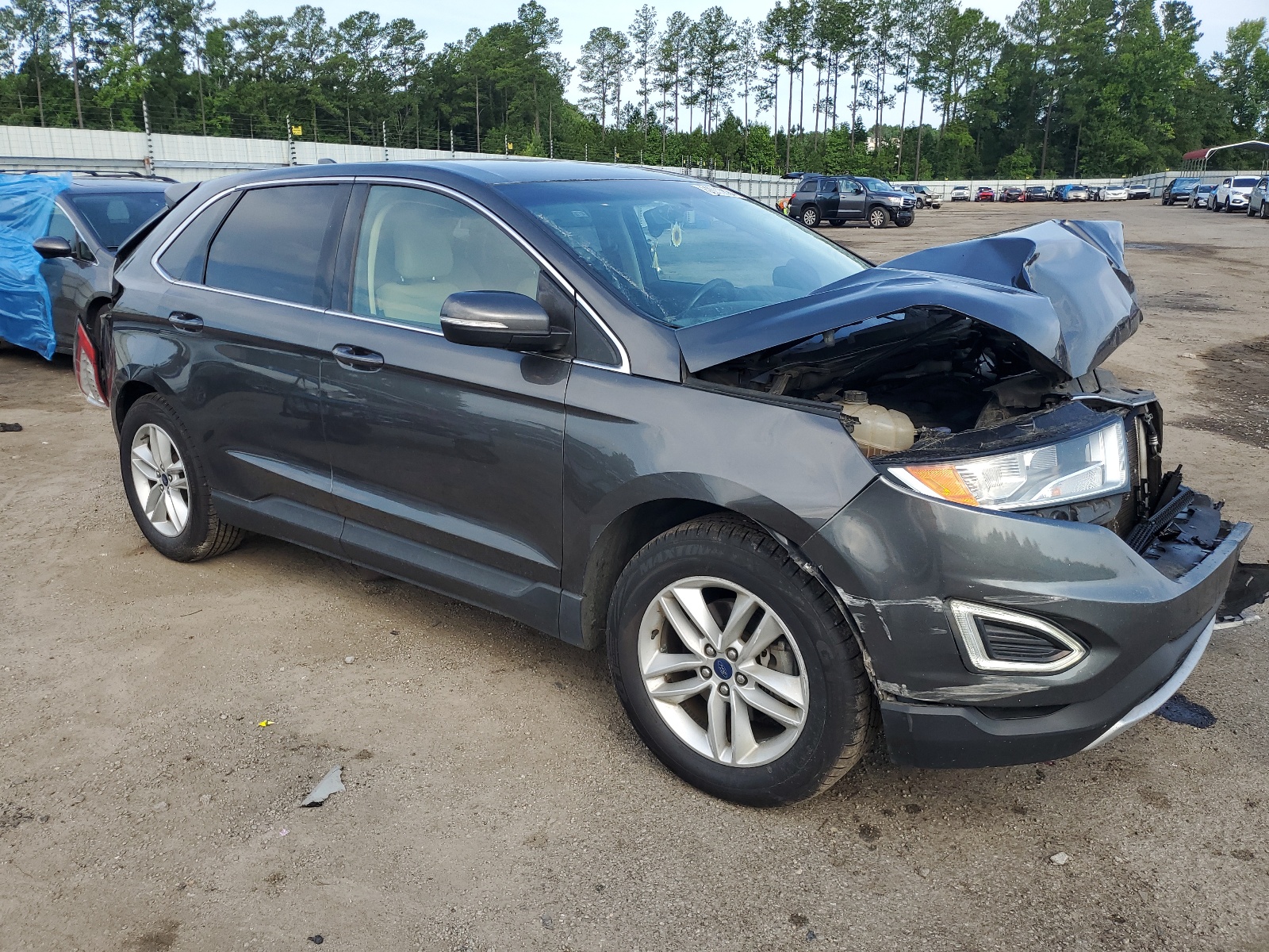 2FMPK3J98HBC29586 2017 Ford Edge Sel