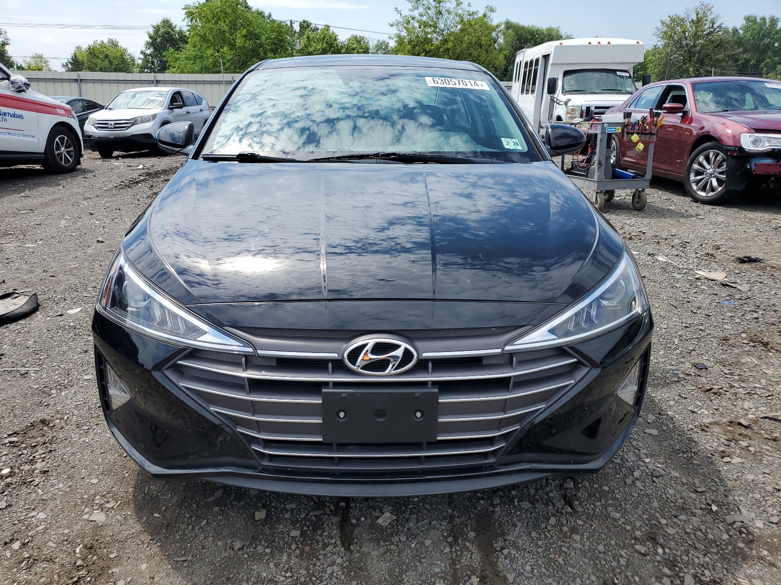 2019 Hyundai Elantra Sel vin: 5NPD84LF6KH453966