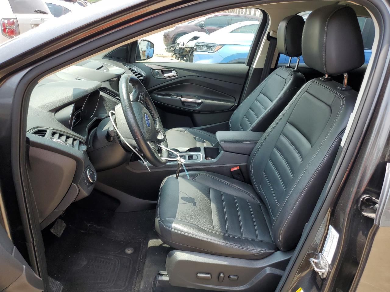 2017 Ford Escape Titanium VIN: 1FMCU0JD9HUD09193 Lot: 64668994