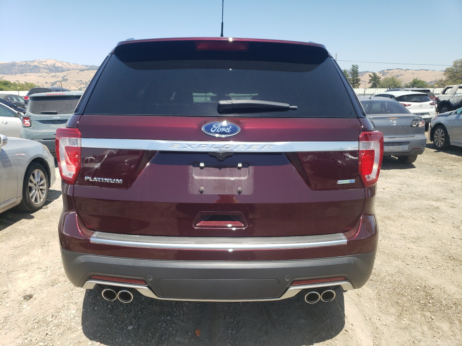 1FM5K8HT4KGA90420 2019 Ford Explorer Platinum