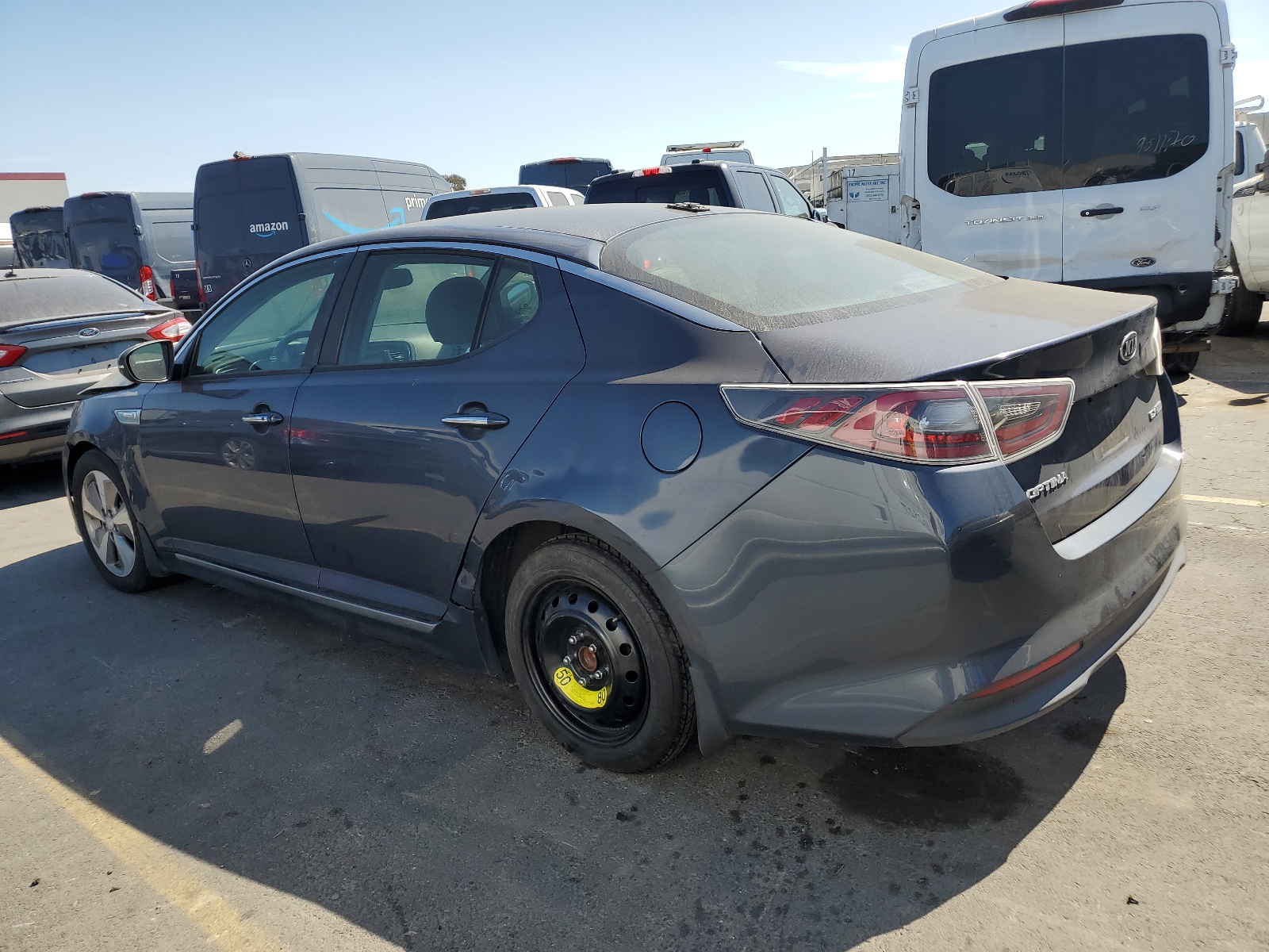 2014 Kia Optima Hybrid vin: KNAGN4AD3E5063156