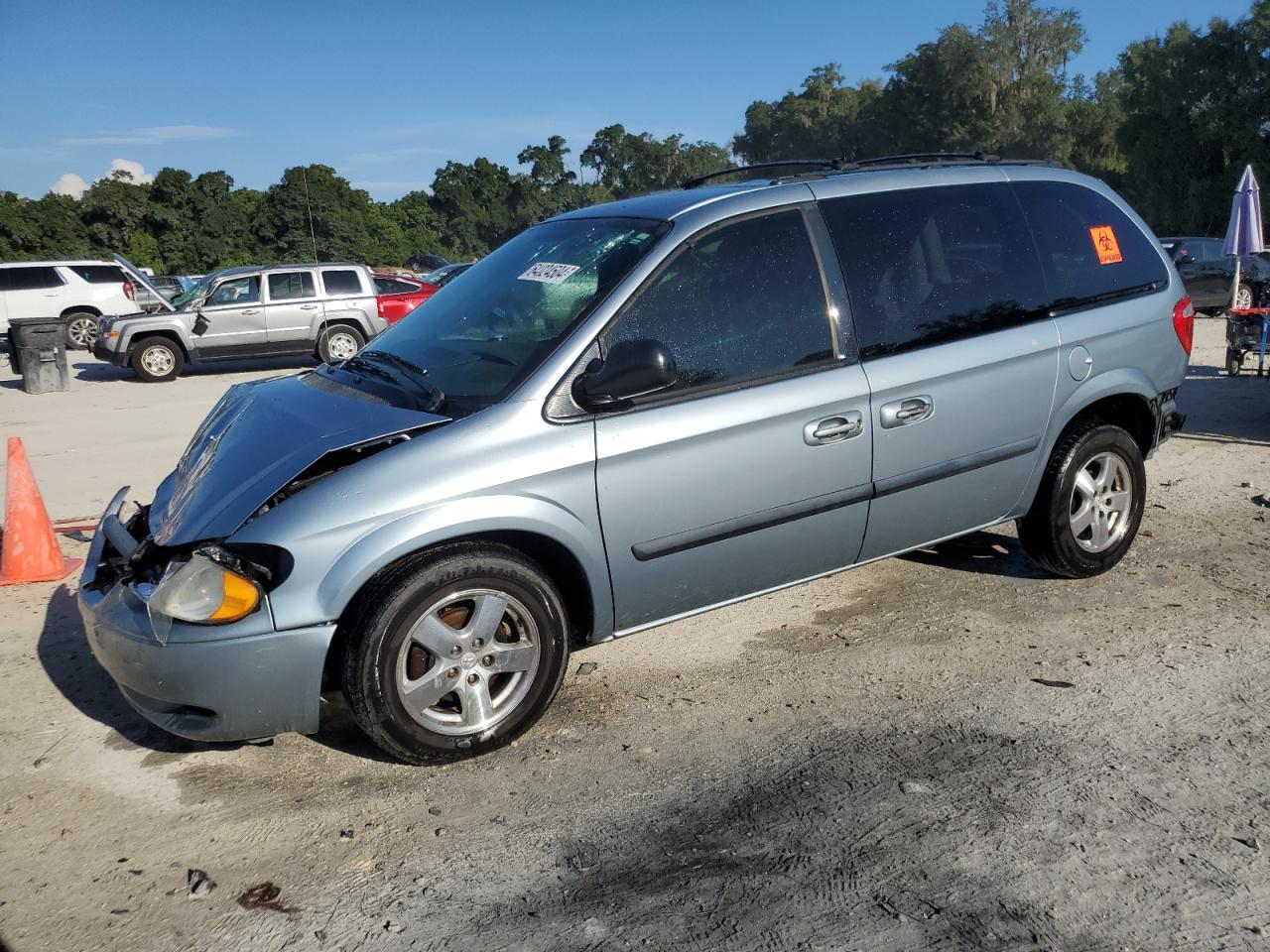 2005 Dodge Caravan Sxt VIN: 1D4GP45R55B100926 Lot: 64024504