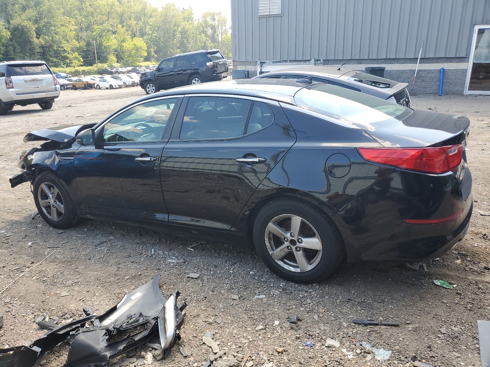 2014 Kia Optima Lx vin: 5XXGM4A73EG296370