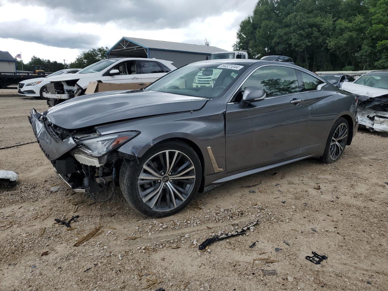 2021 Infiniti Q60 Pure VIN: JN1EV7JK0MM410847 Lot: 64321044