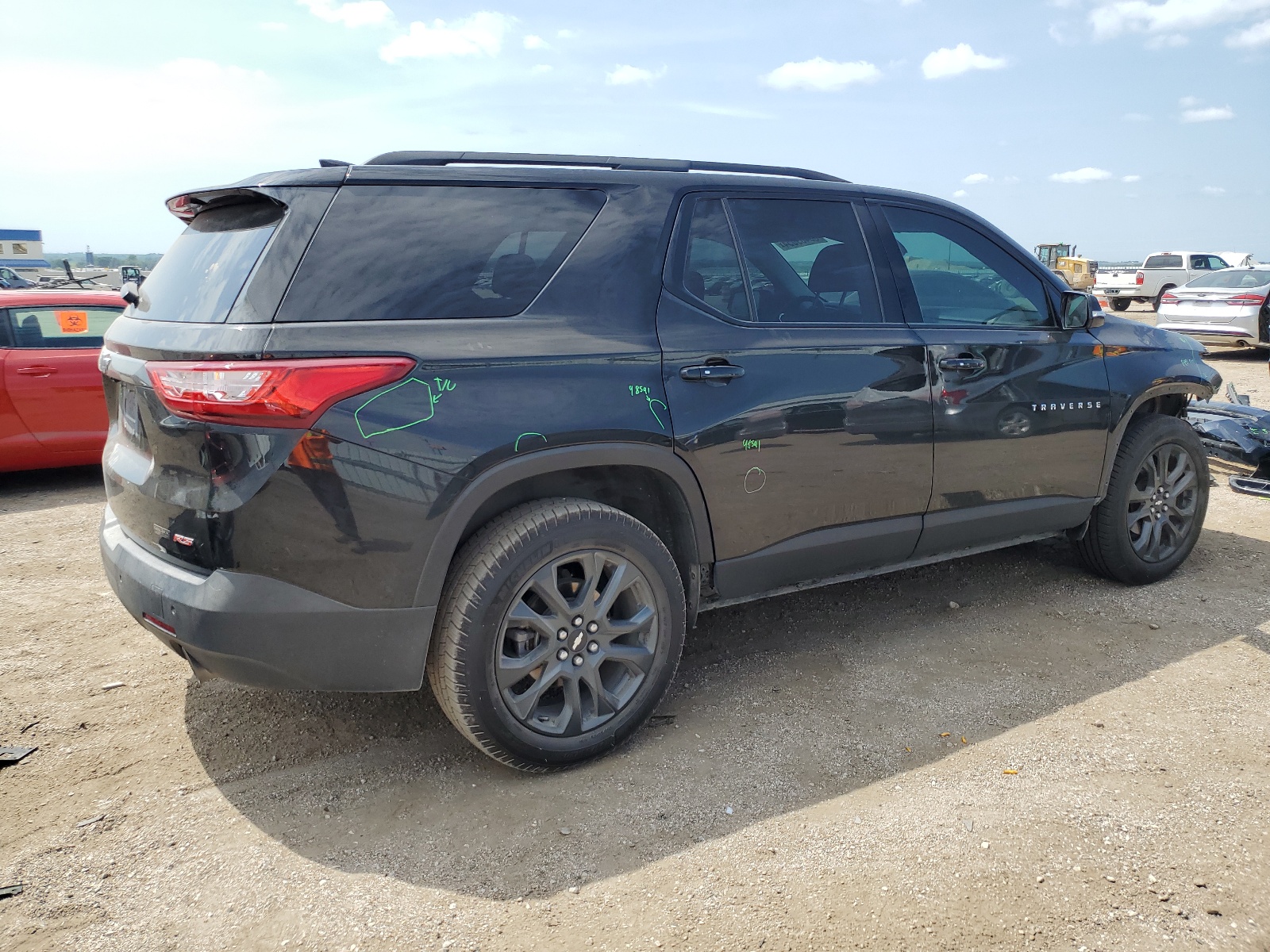 1GNEVJKW3KJ295517 2019 Chevrolet Traverse High Country