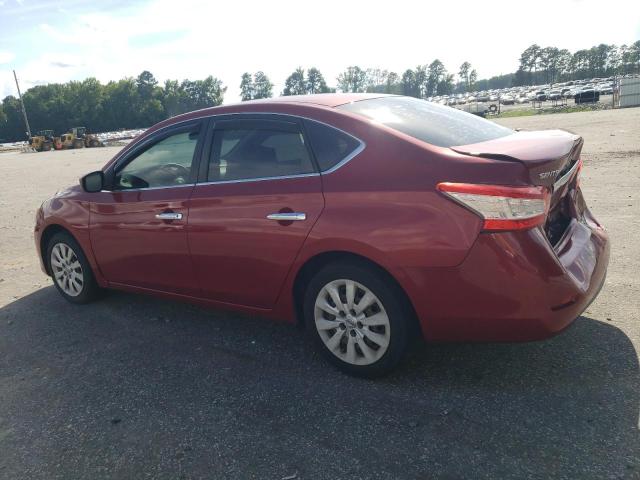  NISSAN SENTRA 2013 Czerwony