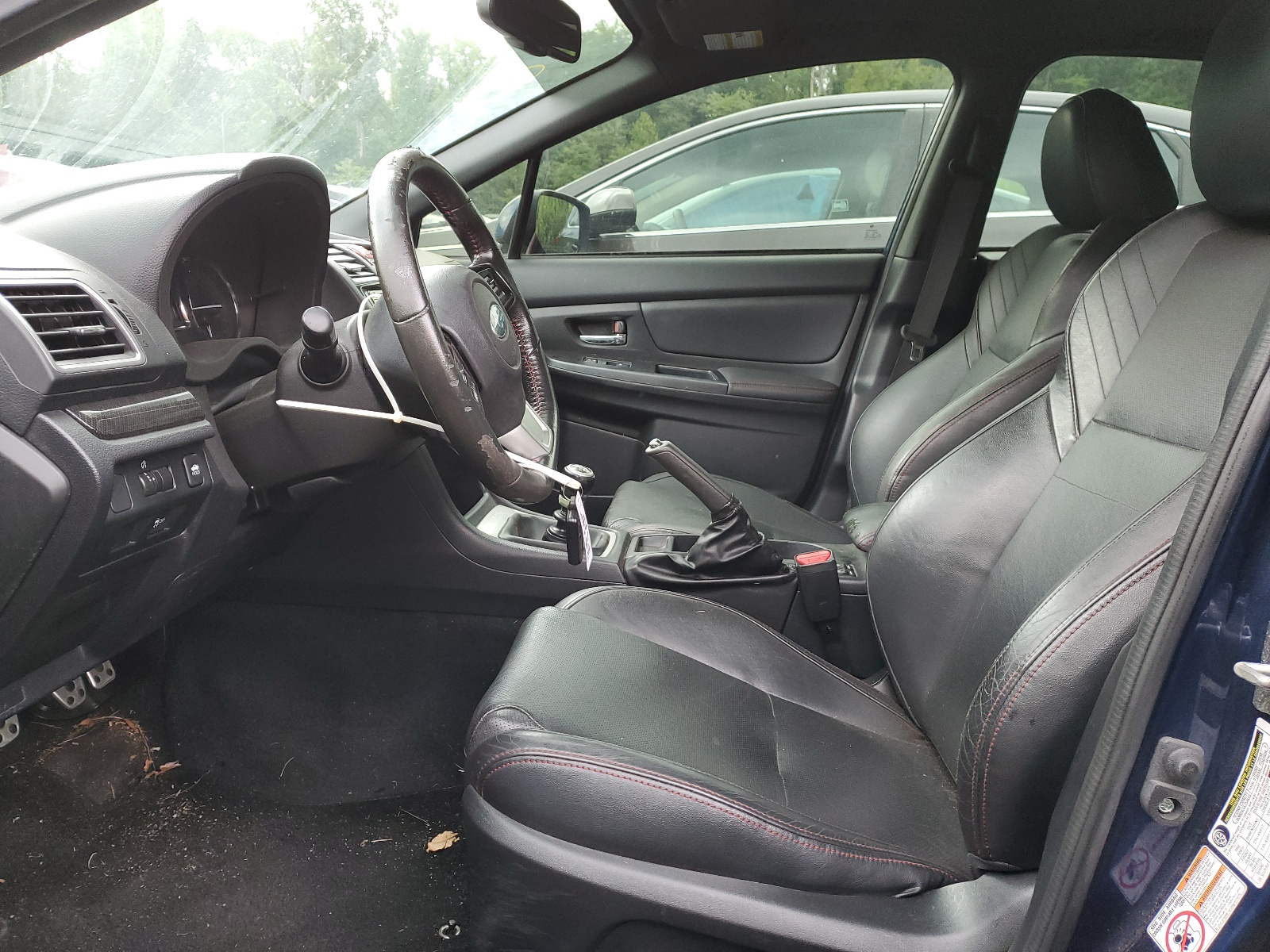 2015 Subaru Wrx Limited vin: JF1VA1J6XF9826361