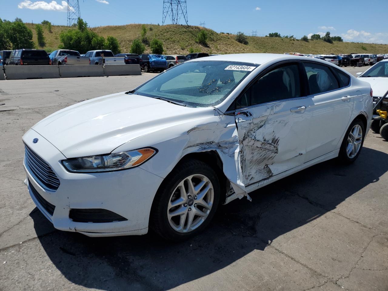 VIN 1FA6P0H71E5366265 2014 FORD FUSION no.1