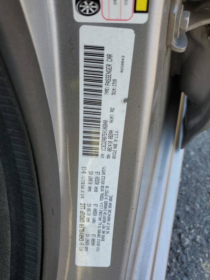 2014 Dodge Avenger Se VIN: 1C3CDZAB7EN106840 Lot: 61095424