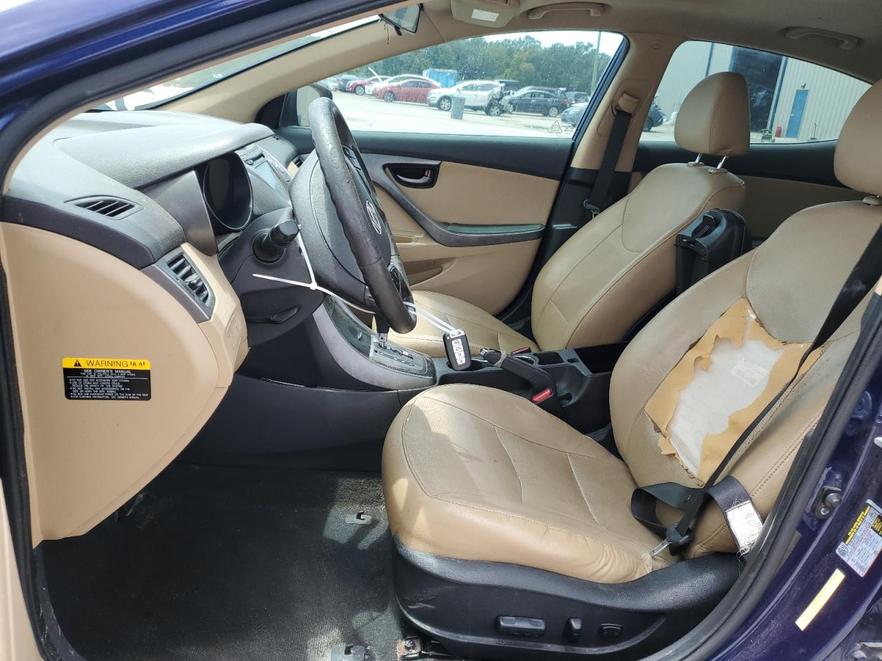 2013 Hyundai Elantra Gls VIN: 5NPDH4AE7DH342890 Lot: 64137694