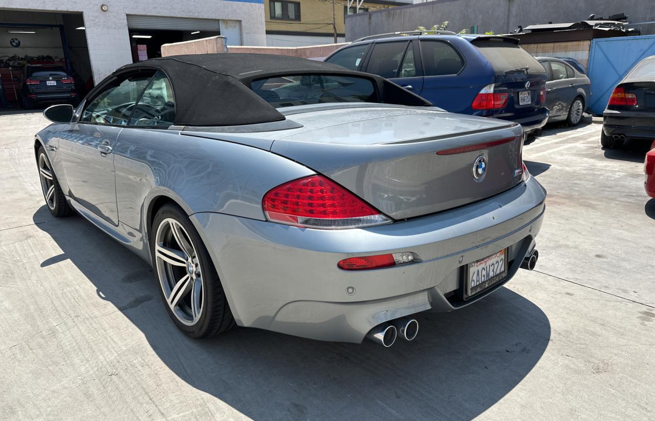 2007 BMW M6 VIN: WBSEK93537CS32783 Lot: 65068024