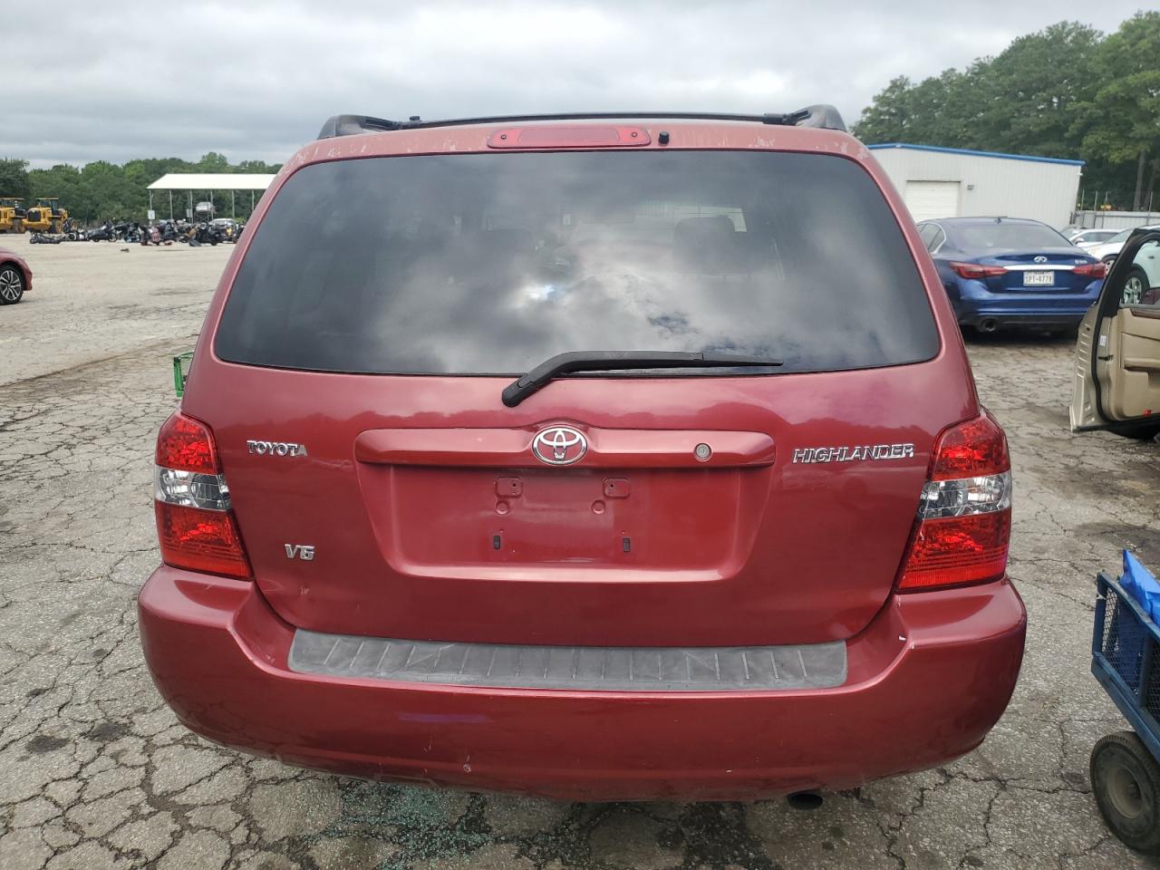 2005 Toyota Highlander Limited VIN: JTEGP21AX50067057 Lot: 64620294