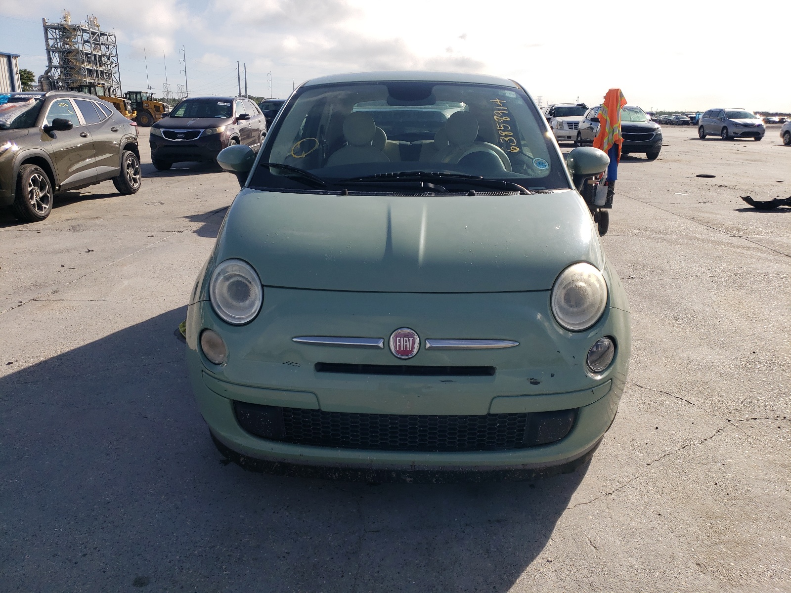 2015 Fiat 500 Pop vin: 3C3CFFAR0FT537091