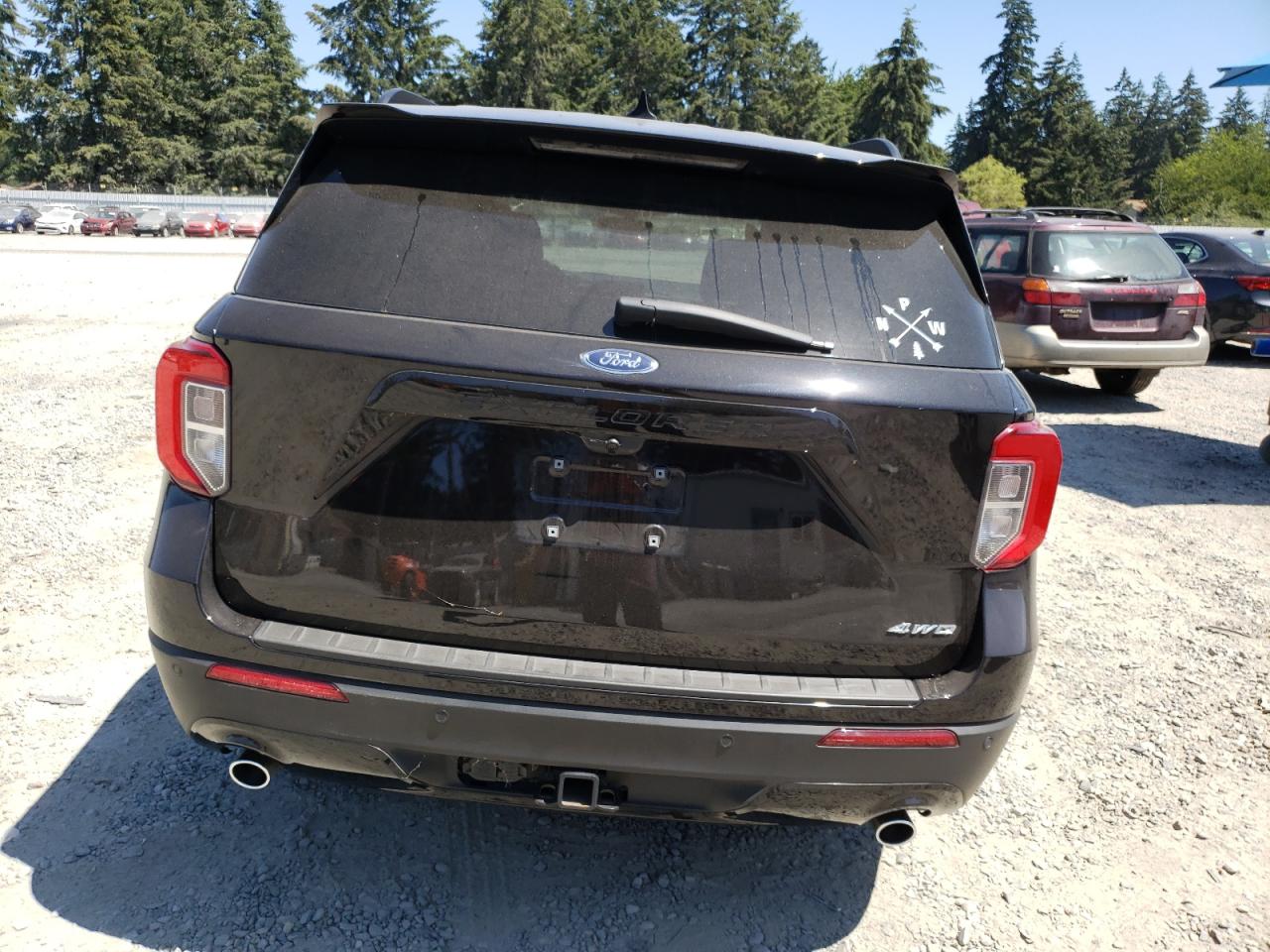 2022 Ford Explorer St-Line VIN: 1FMSK8KH8NGA29034 Lot: 64115914