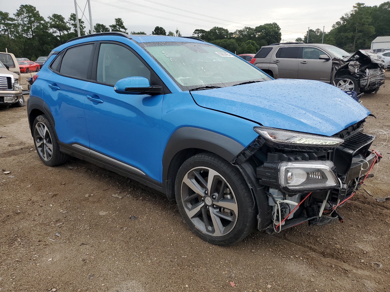 2021 Hyundai Kona Limited vin: KM8K33A58MU636722