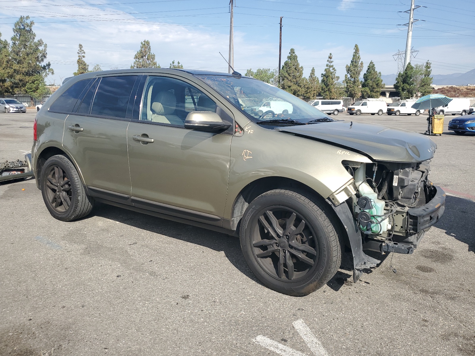 2013 Ford Edge Limited vin: 2FMDK3KC3DBB45389