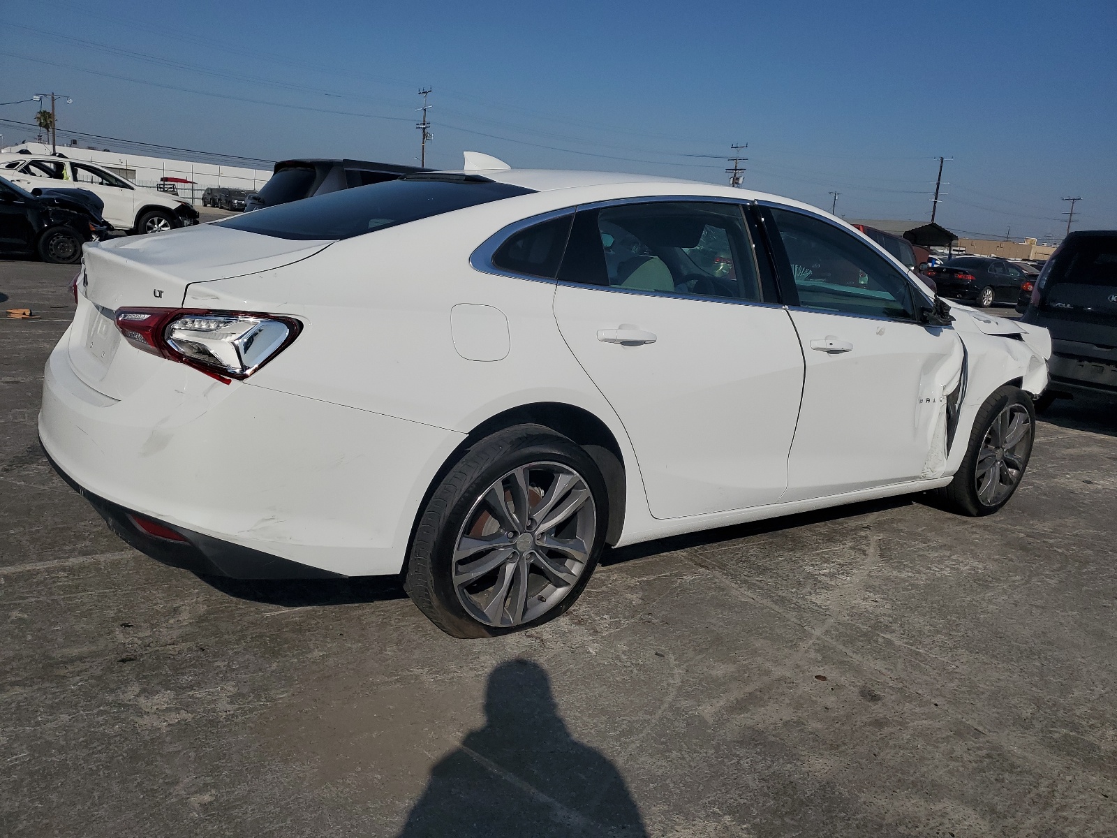 2022 Chevrolet Malibu Lt vin: 1G1ZD5ST7NF137529