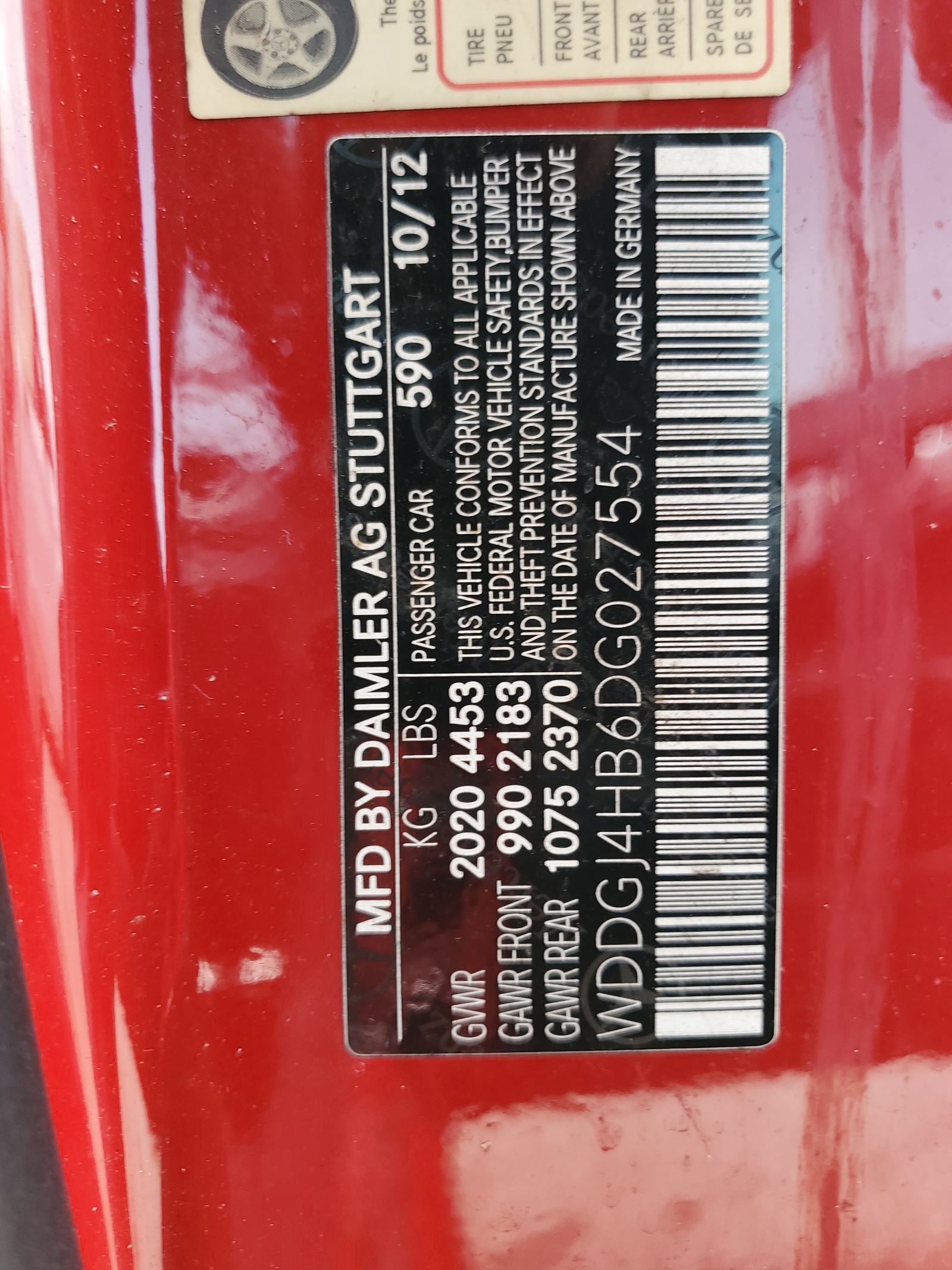 WDDGJ4HB6DG027554 2013 Mercedes-Benz C 250