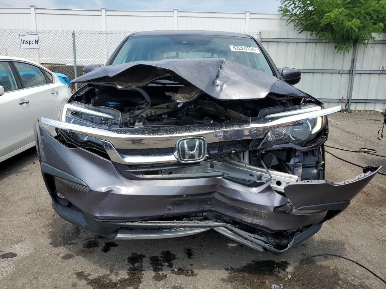 2020 Honda Pilot Exl VIN: 5FNYF6H51LB050433 Lot: 62220134