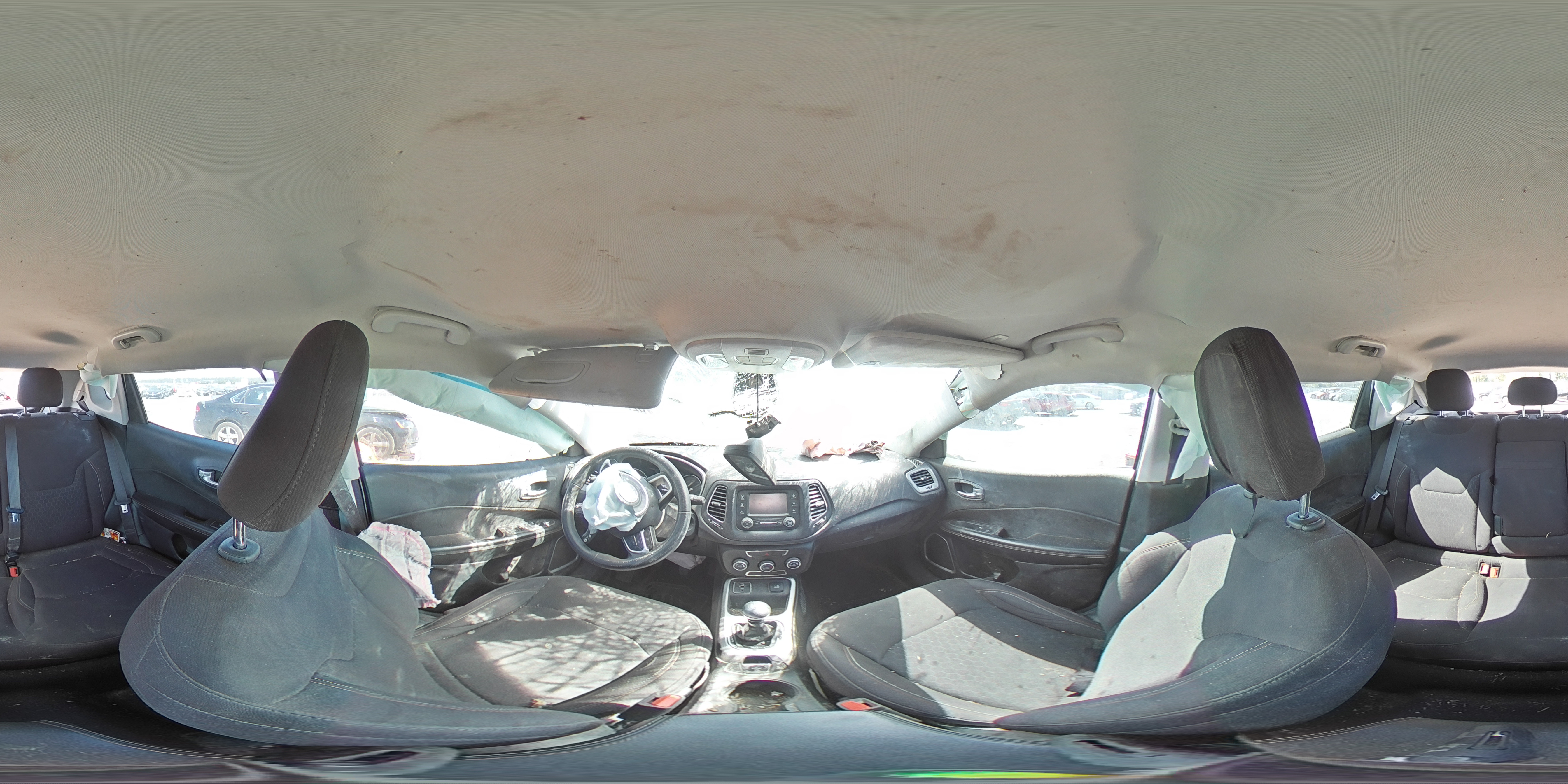 2018 Jeep Compass Sport VIN: 3C4NJCABXJT125015 Lot: 62097634