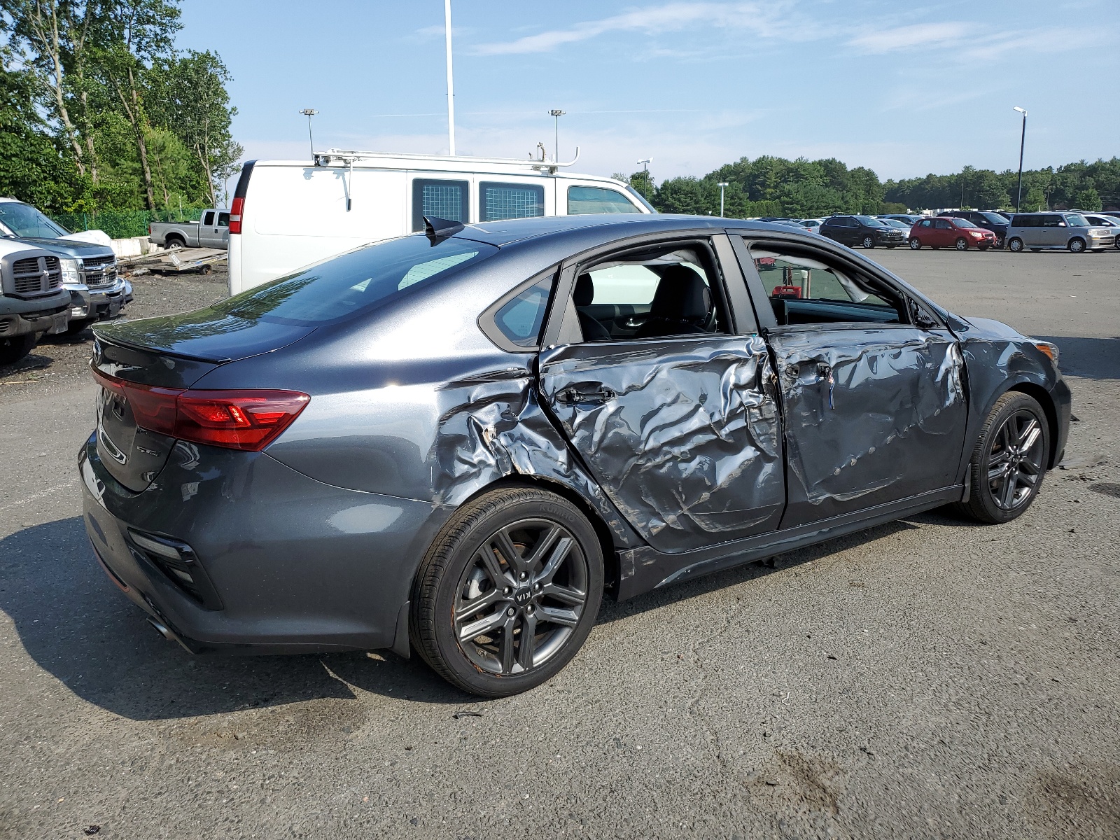 3KPF34AD0ME298427 2021 Kia Forte Gt Line