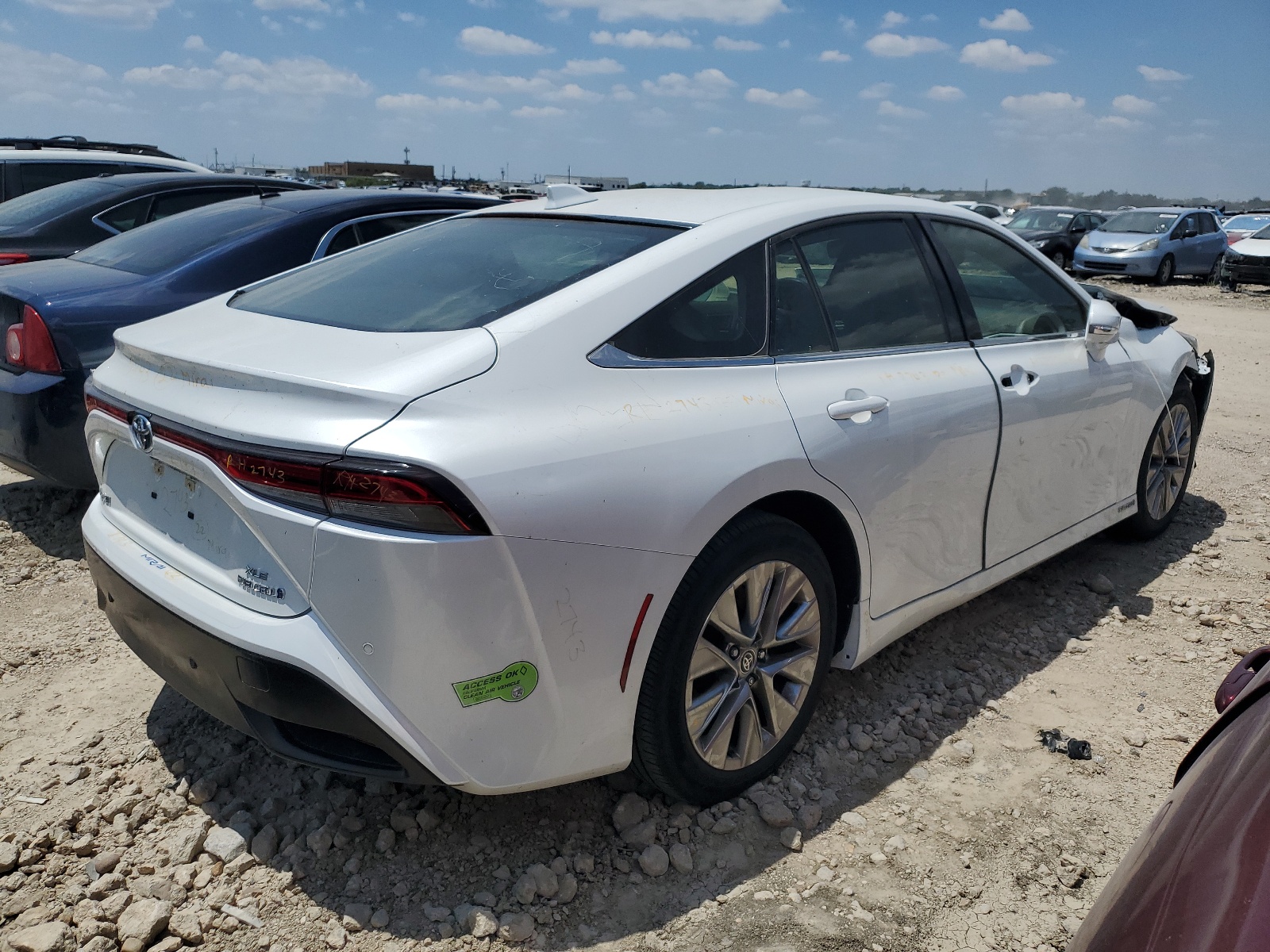 2022 Toyota Mirai Le vin: JTDAAAAA8NA007116