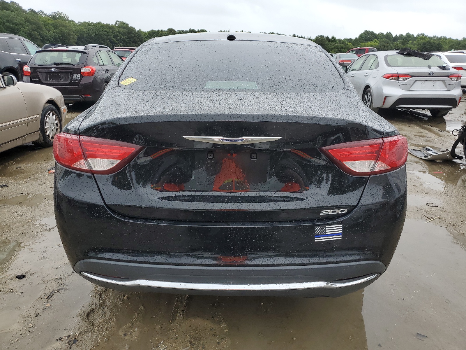 1C3CCCAB6FN617361 2015 Chrysler 200 Limited