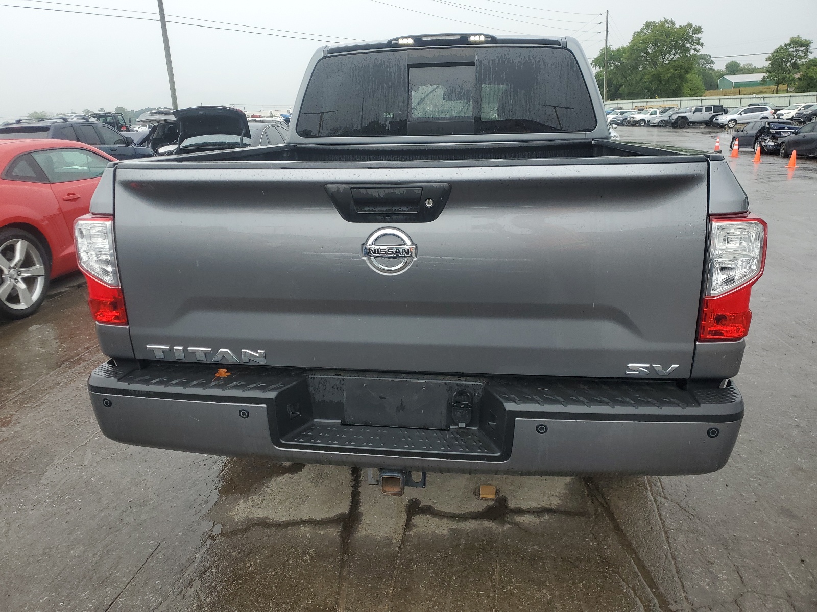 2017 Nissan Titan Sv vin: 1N6AA1E68HN536288